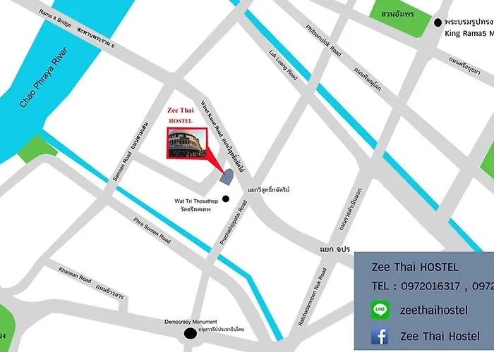 Zee Thai Хостел Бангкок